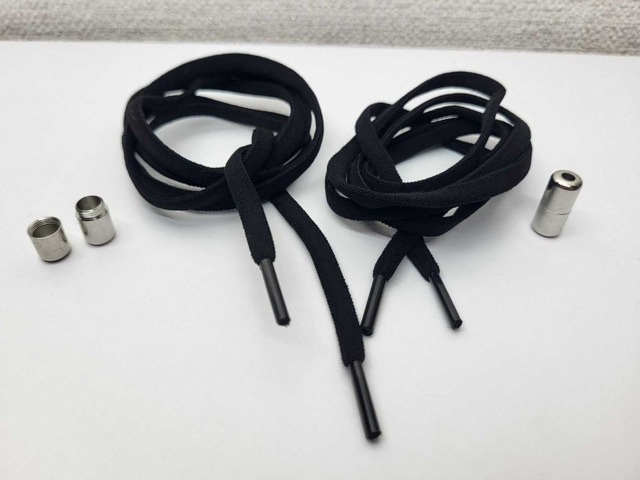 Шнурки эластичные для обуви с винтовым фиксатором без завязок( пара)