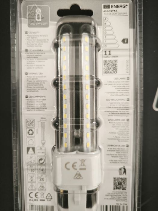 Lâmpada led PLC 2u 11w