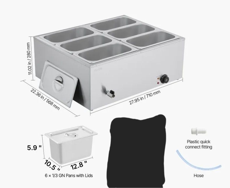 Banho maria, aquecedor de alimentos