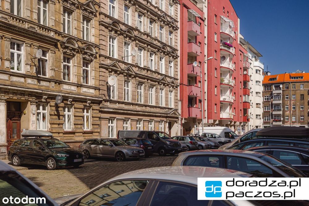 Przestronne 2 pokoje i osobna kuchnia w kamienicy / Ołbin / ul.Barycka