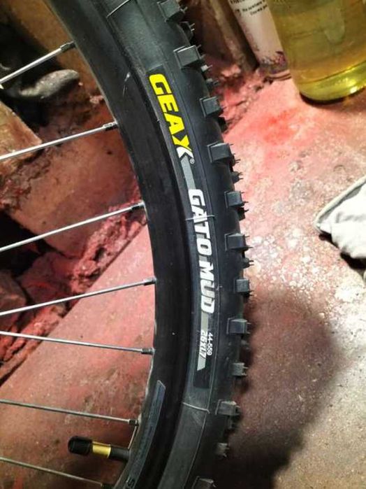 koła 26 cali obręcze Alexrims piasty shimano nowe opony Geax
