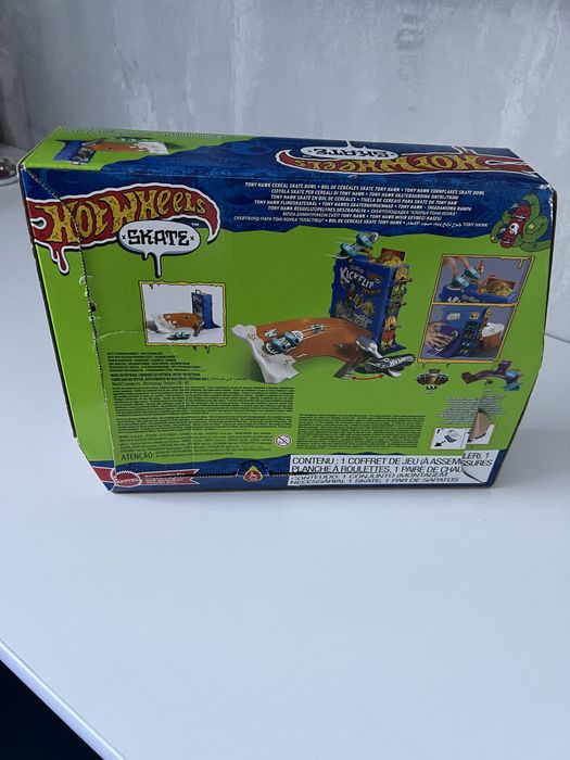 Скейтборд-парк Тоні Гока»Пластівці» Hot Wheels