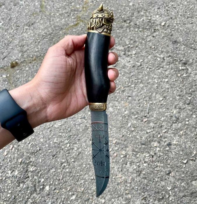 Ніж мисливський на подарунок ВІКІНГ KN1 Охотничий нож на подарок