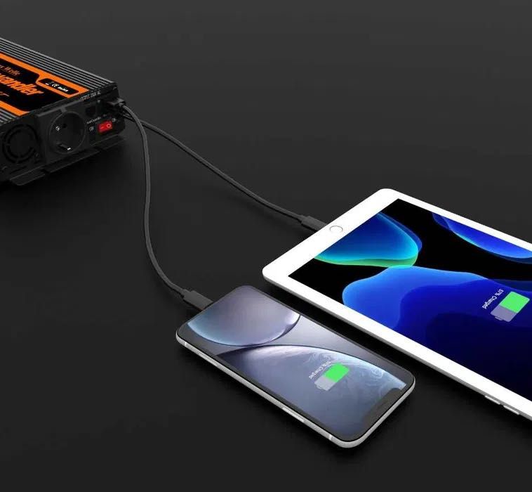 Inversor / Conversor EDECOA 1000W / 2000W * ONDA PURA64740287846145124