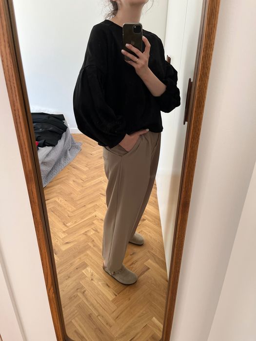 bluzka czarna koszula wendy trendy włoska elegancka