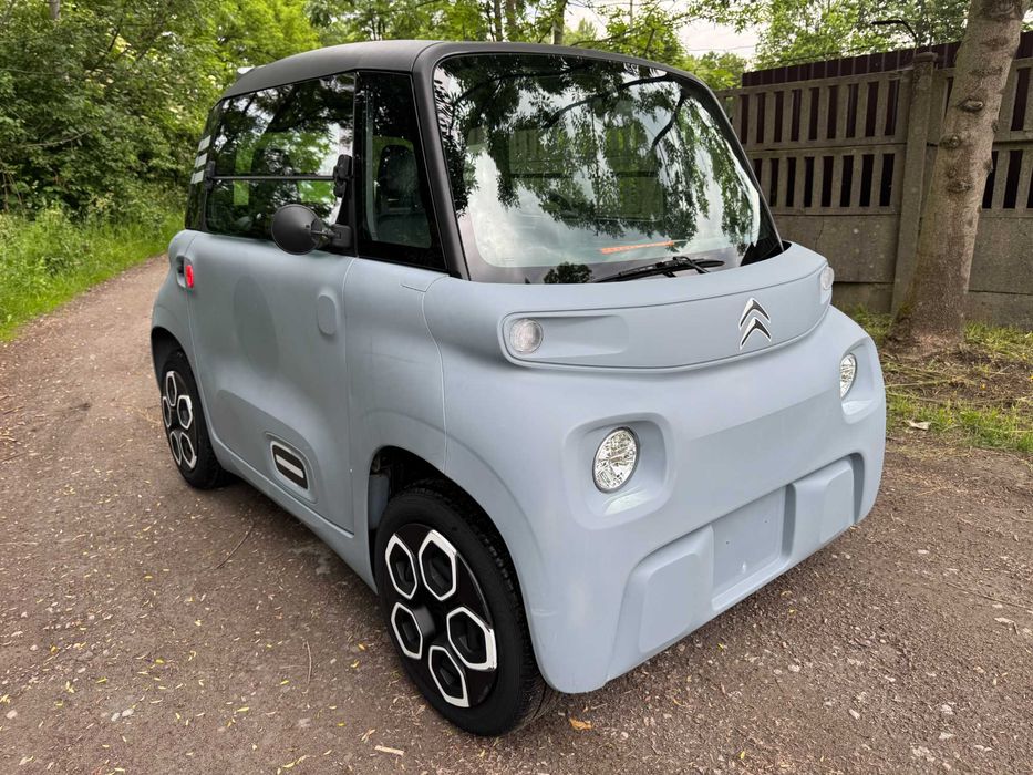 Citroen Ami L6e elektryk 70 km zasięgu 2021 rok wersja gt od 14 lat