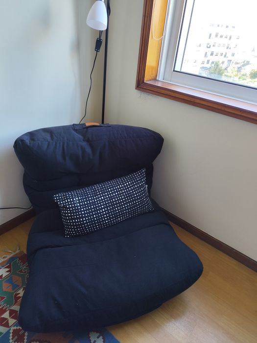 Pouf / Almofada de chão confortável – excelente estado
