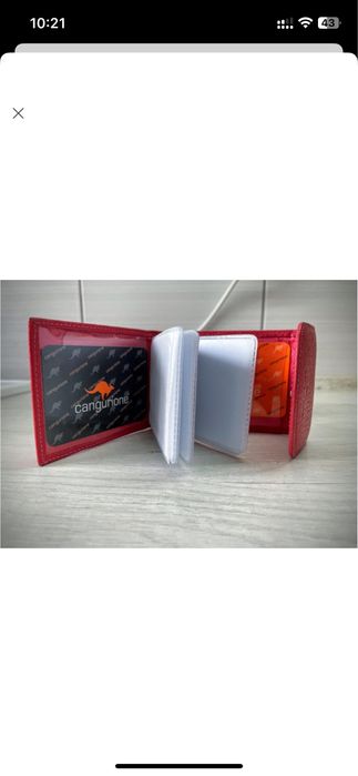 Візитниця натуральна шкіра