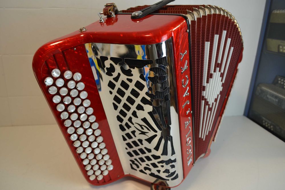 Vendo Acordeão á 2. Voz semi-novo Crucianelli (Nicole &Jacky)