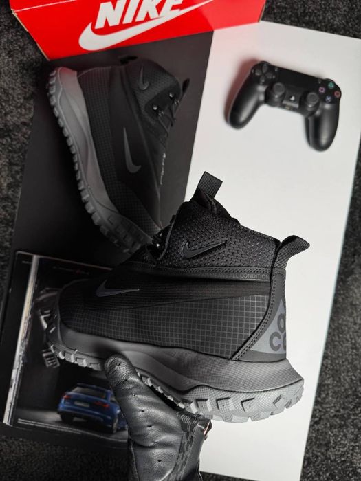 Мужские кроссовки Nike ACG Mountain Fly High Black Grey [41-46р]