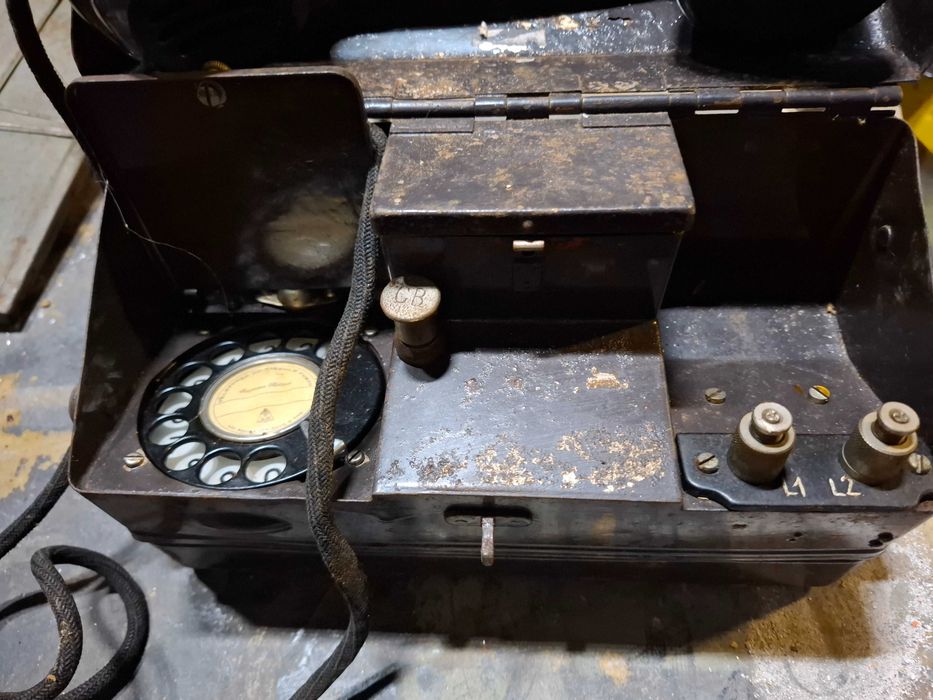 Telefone vintage tecnico dos TLP