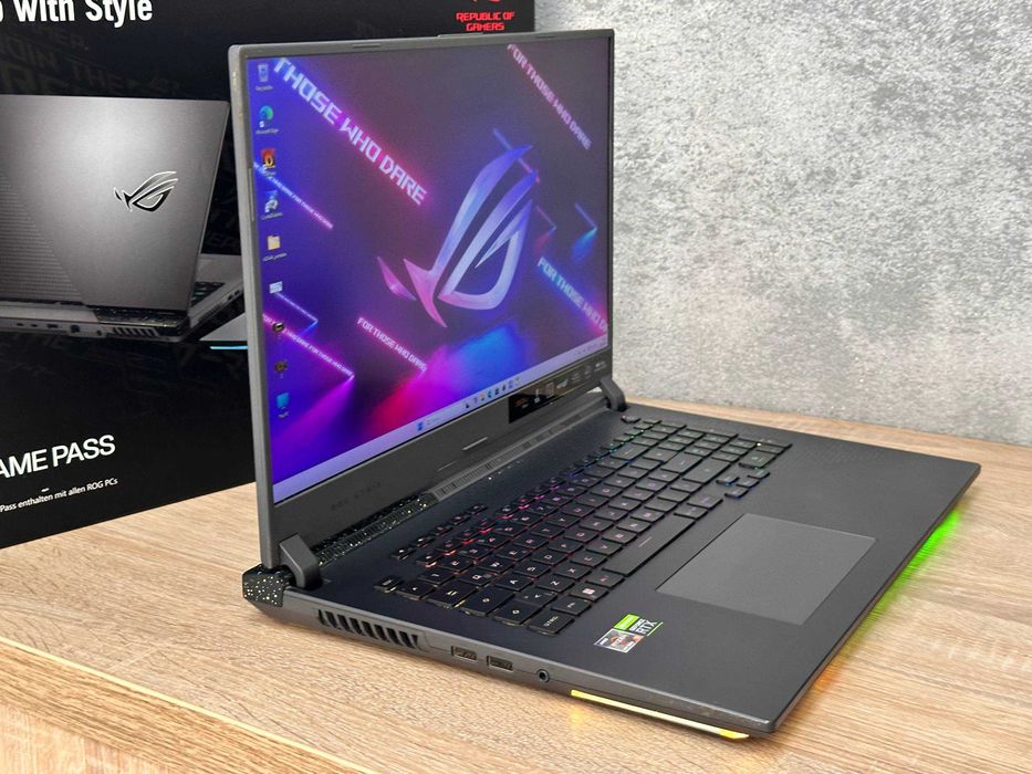 Asus Rog Strix G713RM G17.3" 360Hz R9-6900HX RTX3060 6GB 140W DDR4 16GB DDR5/SSD 1TB/ідеальний стан! Ігровий Ноутбук Гарантія 3 міс!Магазин! /Асус РОГ