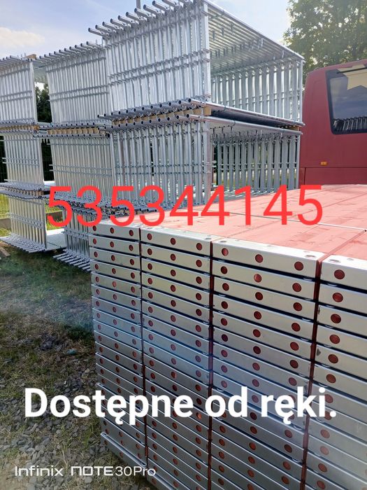 Rusztowanie typu  plettac poznańskie ramowe 200m2  transport