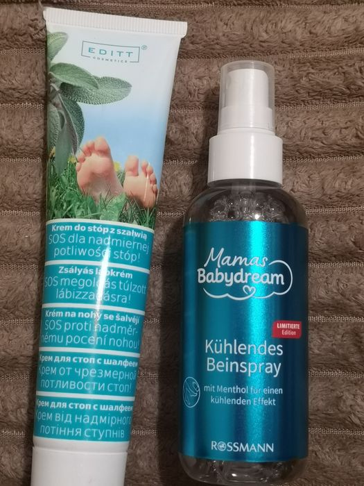 Krem do stóp + spray