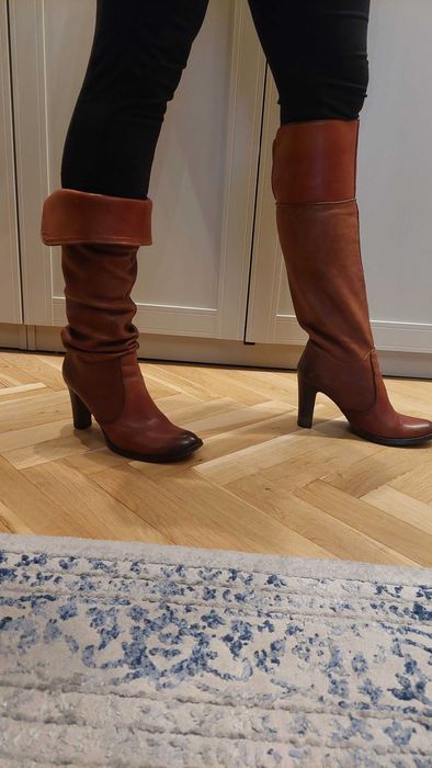 Kozaki skórzane damskie roz 38 GinoRossi