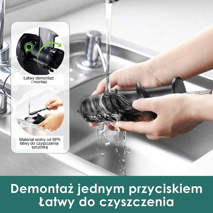 Fretta Sokowirówka - Wyciskarka wolnoobrotowa UŻYWANA