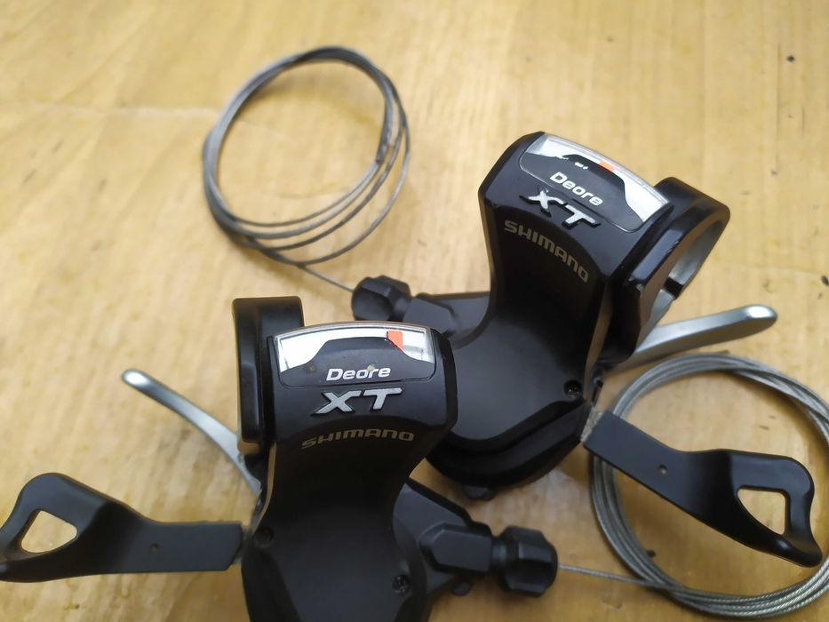 Shimano Deore XT SL-M770  manetki Rapid-Fire Plus  ,3x 9 Speed Polecam