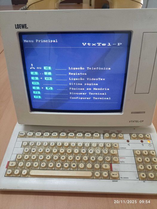 Central Telefónica "Anos 80" Analógica VTX TEL