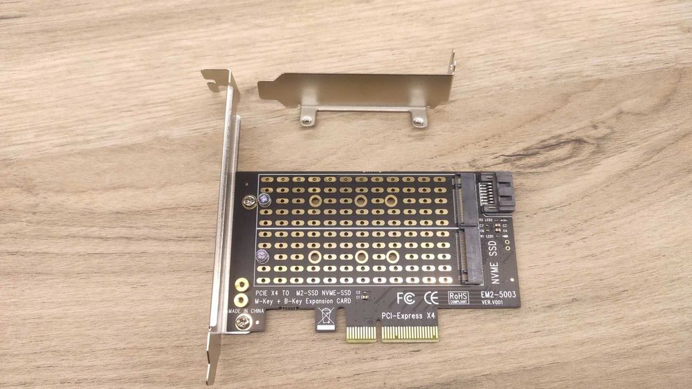 Адаптер для SSD m.2 NVME на Sata PCI Express x4