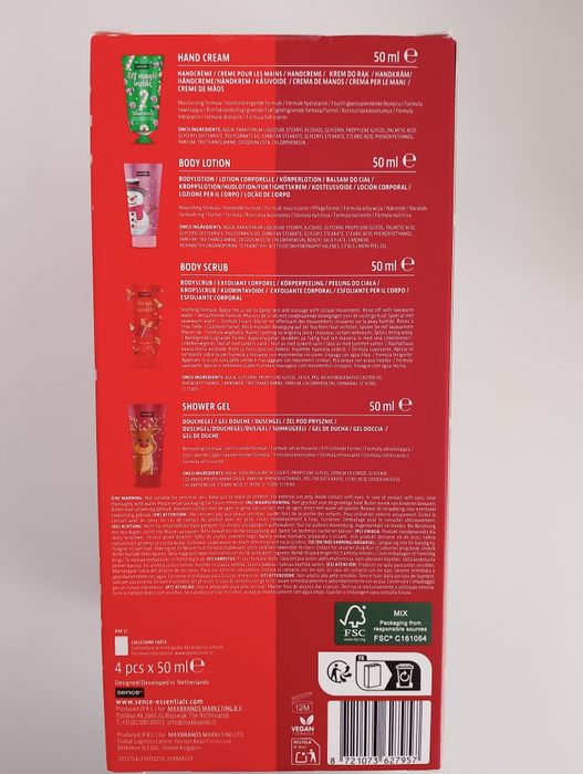 Zestaw kosmetyków Sence Christmas Crackers