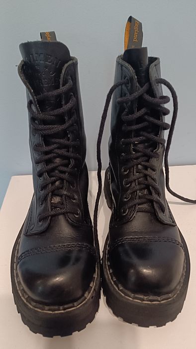 Czarny glany Rangers england rozmiar 37