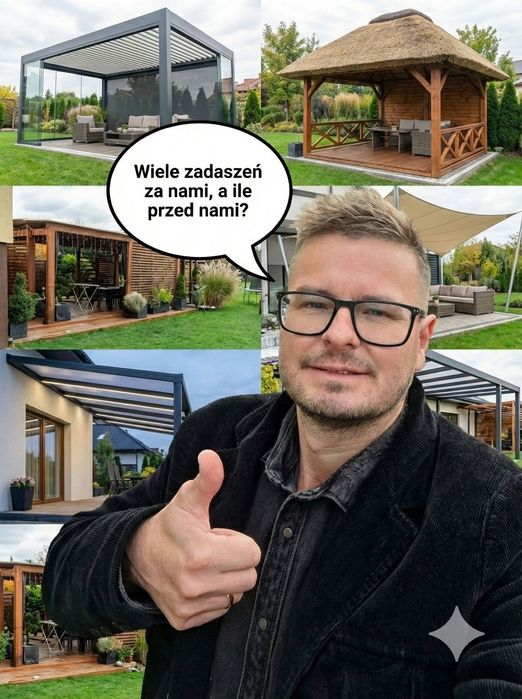 Pergole zabudowy tarasów wiaty zadaszenia tarasów