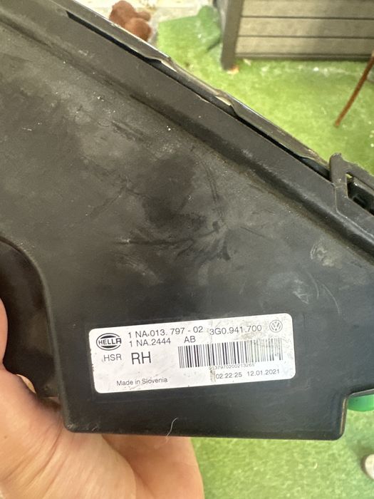Farois nevoeiro led  W passat
