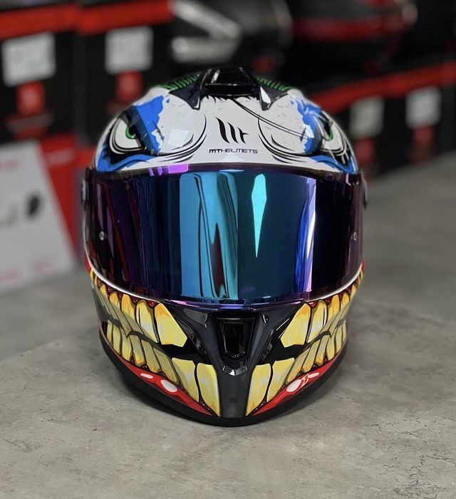 Знижка! Мото шолом MT targo s Joker джокер шлем MT helmets тарго с