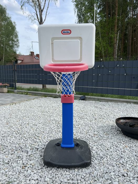 Kosz do koszykówki dla dzieci Little Tikes – regulowana wysokość, stan bdb!