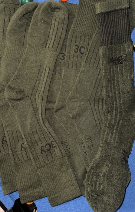 Шкарпетки трекингові ЗСУ зелені