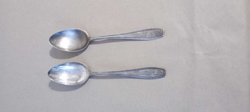 AEN 60 posrebrzane 2-łyżki 21cm