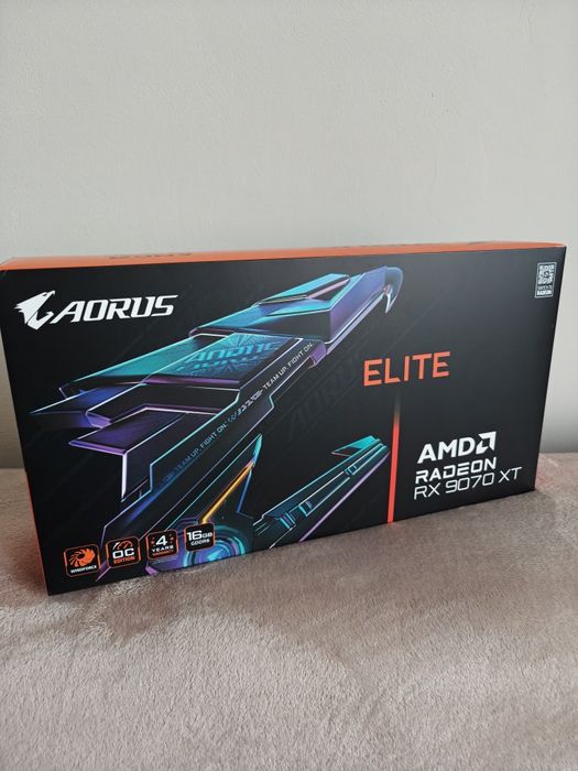 Nowa karta graficzna Gigabyte Radeon RX9070 XT Aorus Elite 16Gb