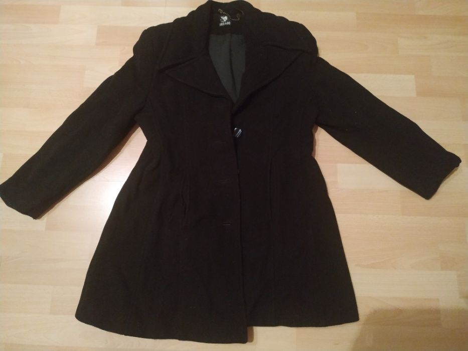 Płaszcz zimowy czarny