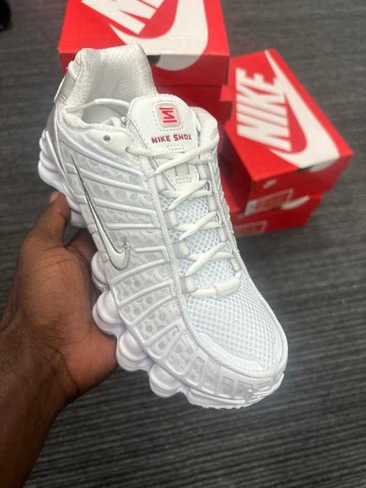 Buty meskie Mokasyny Nike_Shox_TL_White R.44