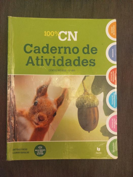 Caderno de atividades de 8. ano