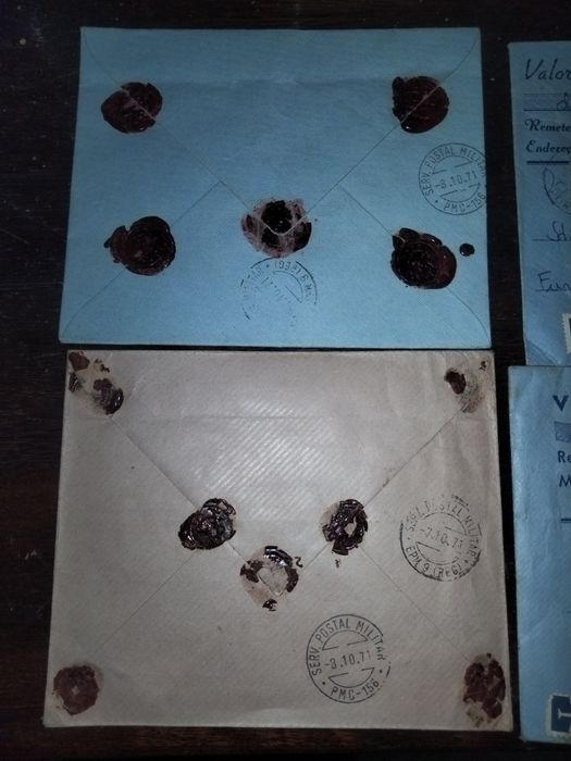 Lote História Postal Militar - Angola Guerra Colonial (SPM 2786 + Oferta)