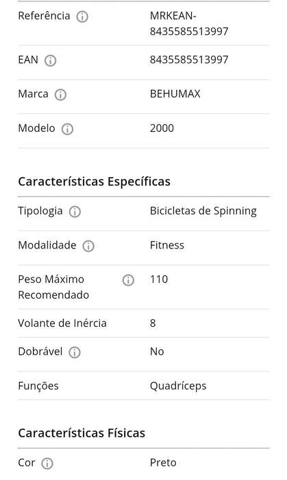 Bicicleta ergometrica