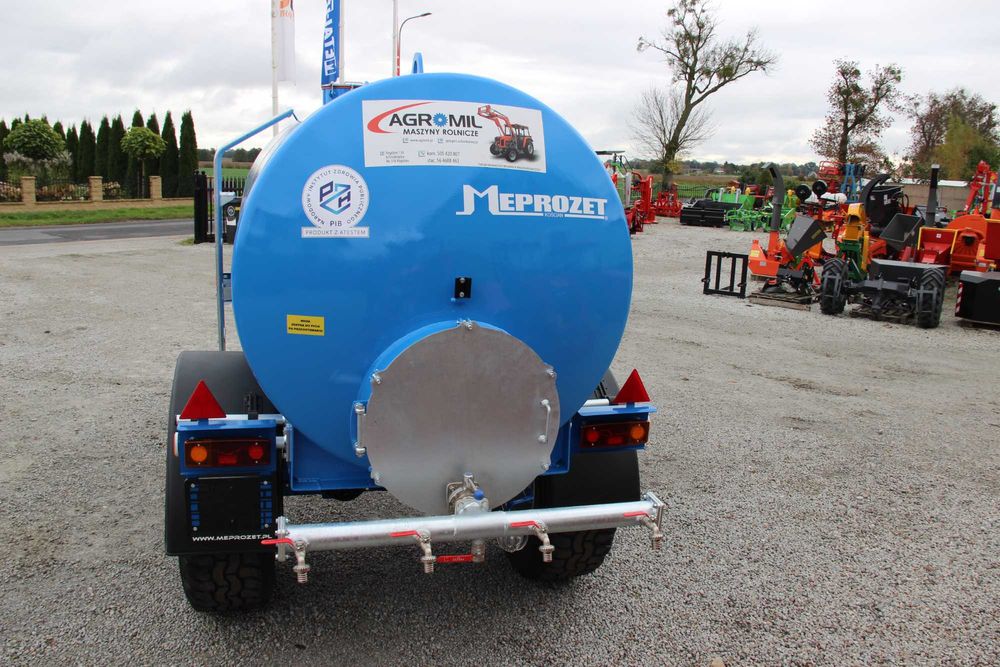 Wóz do  wody pitnej beczkowóz Meprozet 3000L-5000L promocja transport