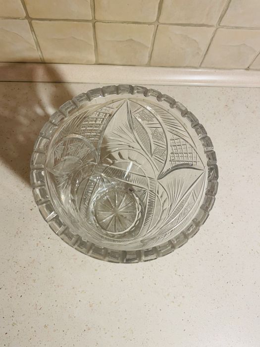 Wazony kryształ PRL 2 szt. Stan Igla!