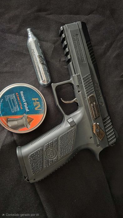 Pistola CO2 CZ P-09 Co2 Duty Blowback ASG (Calibre 4.5mm)