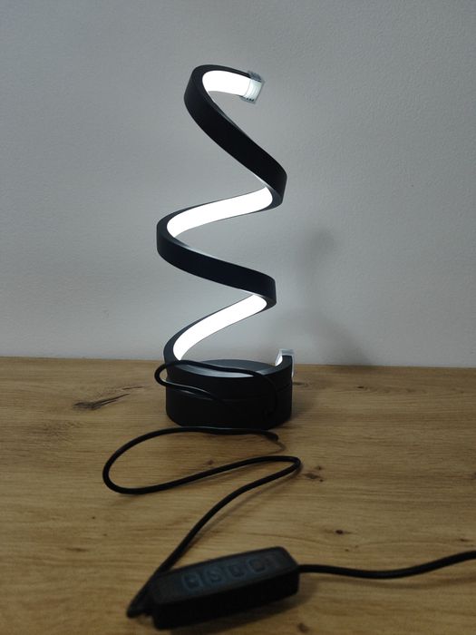 LED lampka nocna spirala