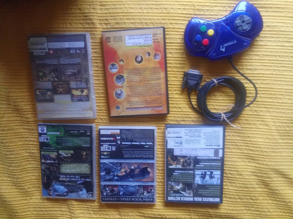 Vários jogos e comando p PC