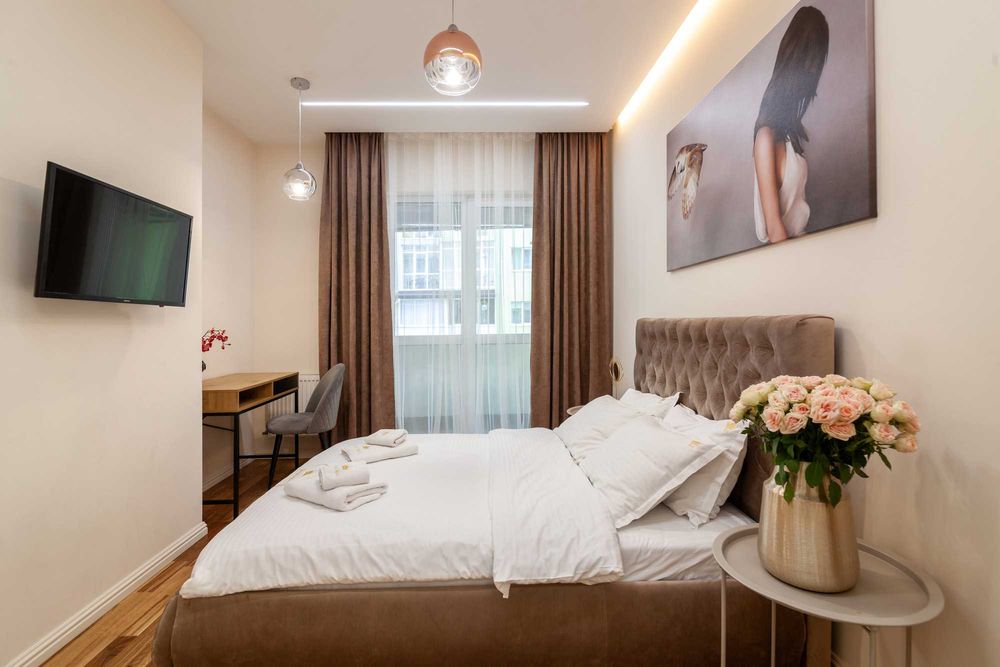 Апартаменти у новобудові з балконом