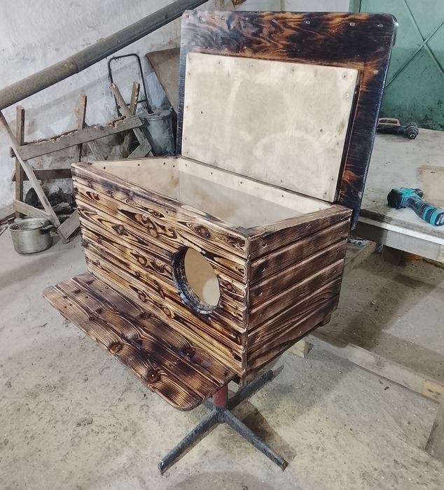 Будка для кота, домик для кошки