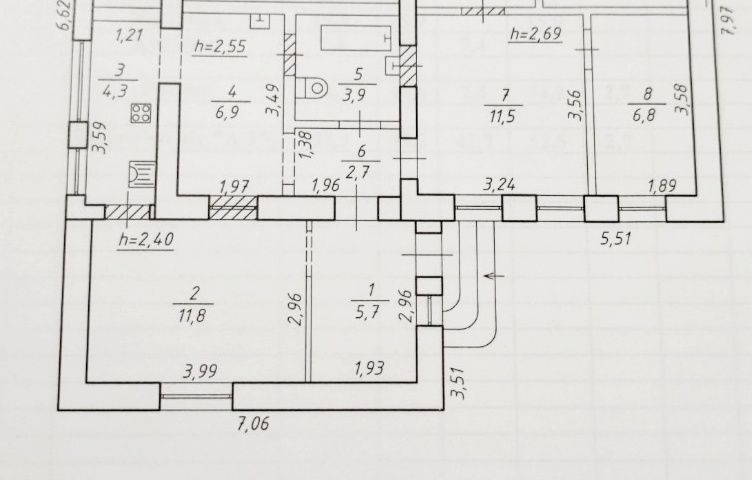 Продаж 1/2 будинку район Басів