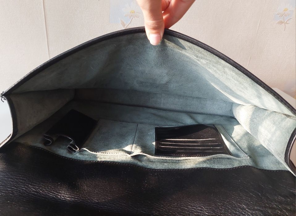 Сумка-портфель шкіряний TEGRAN унісекс