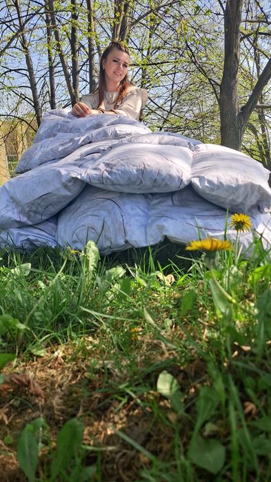 Знижка!Пухова ковдра, перина, покривало