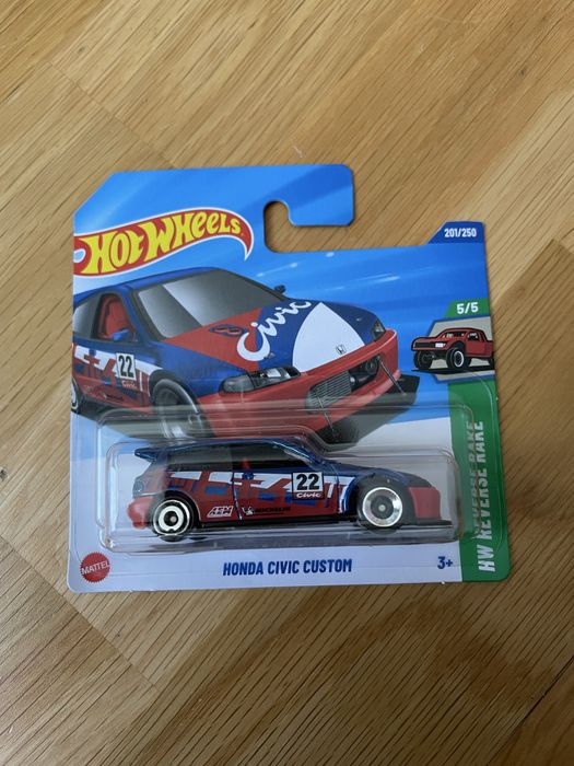 Honda Civic City zestaw 5 aut Hot Wheels