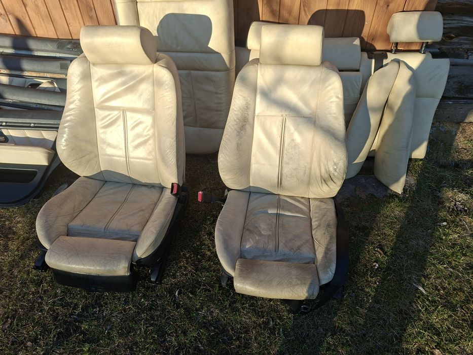Fotele Boczki Wnętrze Nappa bmw e39 Touring