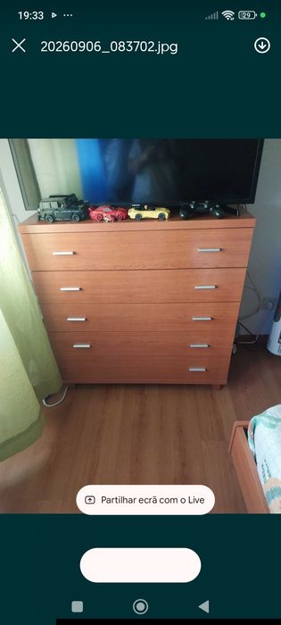 Mobília de quarto de solteiro